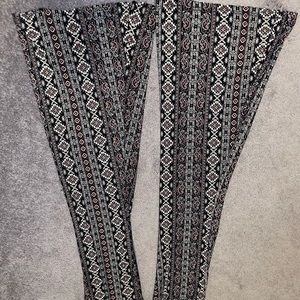 Wide leg hippie pants